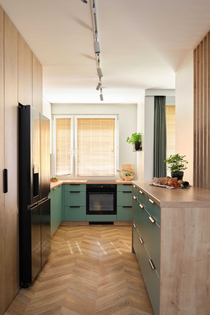 Żaluzje bambusowe 25mm kuchnia