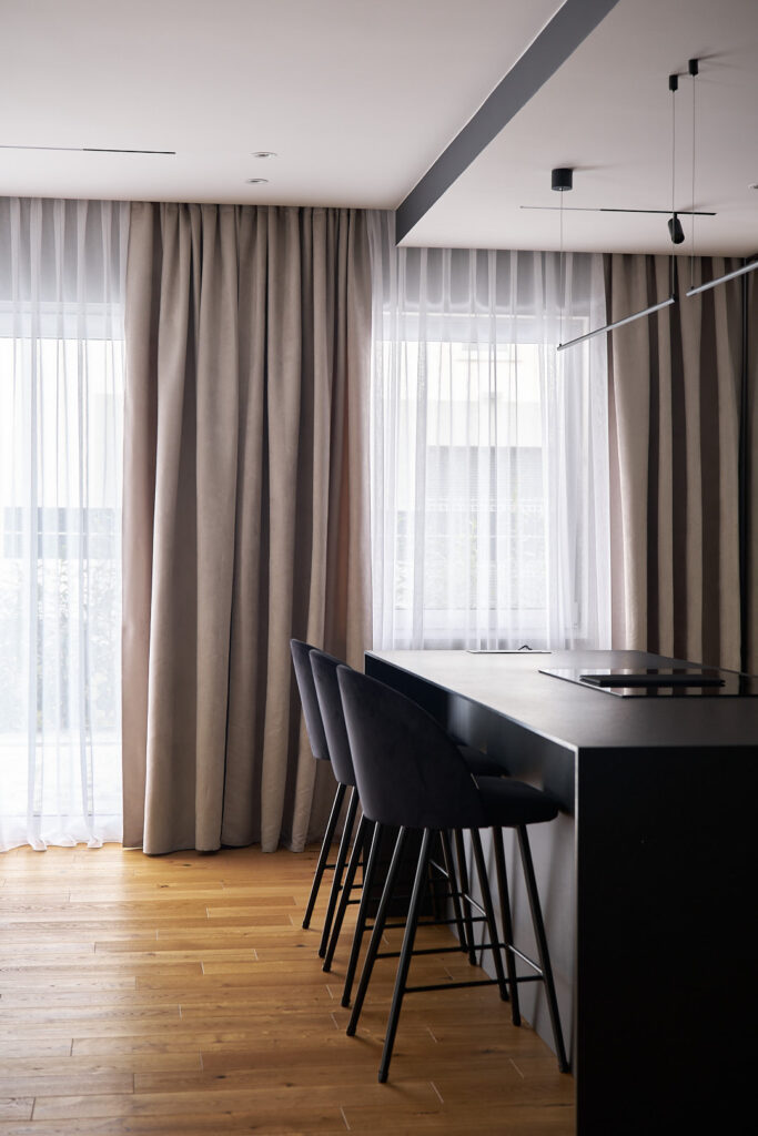 Firany i zaslony w kuchni